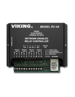 Network Enabled 4 Relay Controller