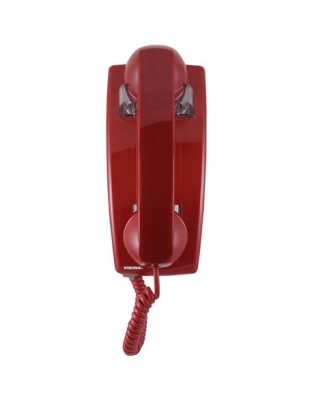 Classic VoIP Wall Phone Auto Dialer Red