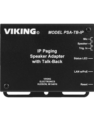 IP Paging Speaker Adapter with Talk Back