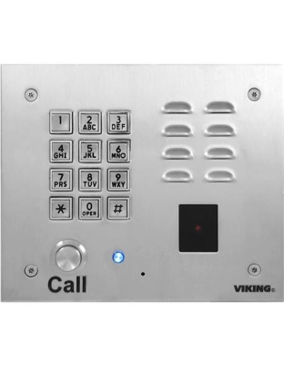 VoIP Vandal Resistant Phone Stainless