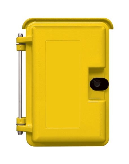 Weatherproof Box Yellow 9in x 12in