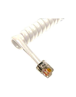 GCHA444006-FWH / 6' Handset Cord - White