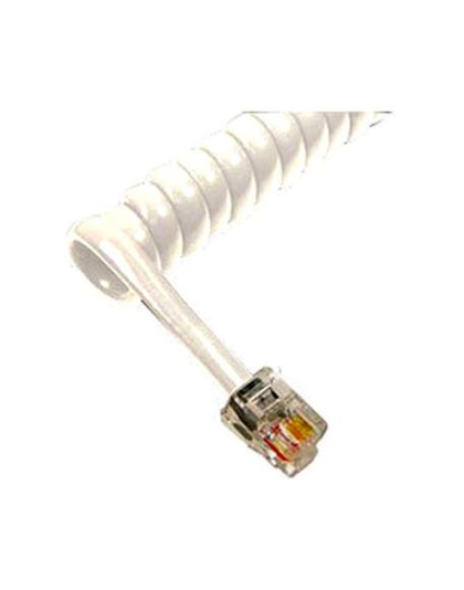 GCHA444006-FWH / 6' Handset Cord - White