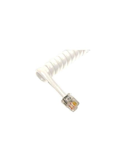 GCHA444012-FWH / 12' WHITE Handset Cord