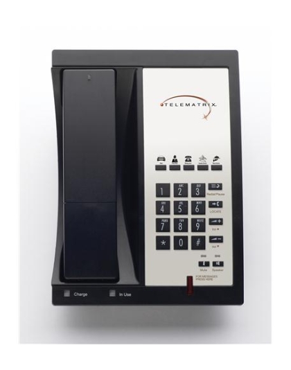 TeleMatrix 9600MWD5 DECT 6.0 Black