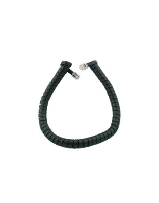 CORD COILED 6 CON. 15' BLACK