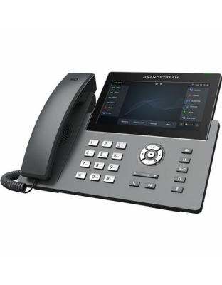 12 Lines, 6 SIP Accounts, 7in touch scrn