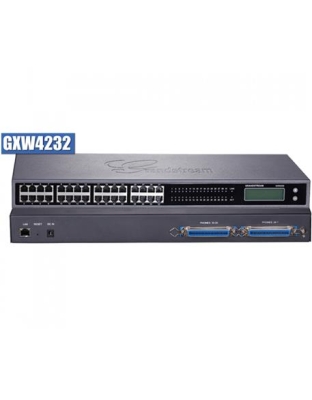 32 FXS, 1 GigE, near HD quality audio