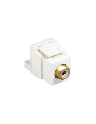 MODULE, RCA IDC, WHITE INSERT, WHITE
