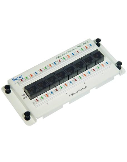 PREMIER RESI MODULE, CAT 5e DATA, 8-PORT