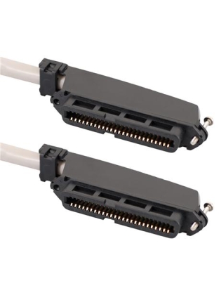 25-PAIR CABLE ASSEMBLY, F-F, 90deg, 25'