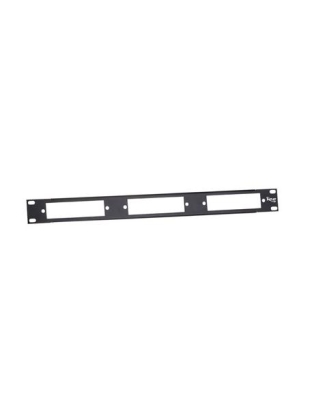 PATCH PANEL, BLANK FIBER, 3-PANEL, 1RMS