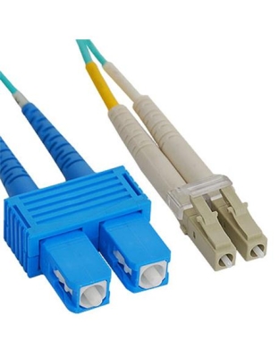 JUMPER, LC-SC, DUPLEX, 50/125, 10G, 3M