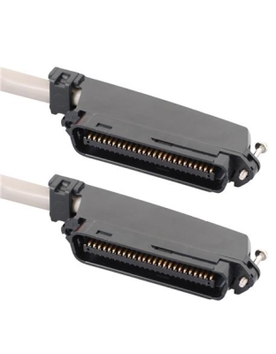 25-PAIR CABLE ASSEMBLY, M-M, 90deg, 25'