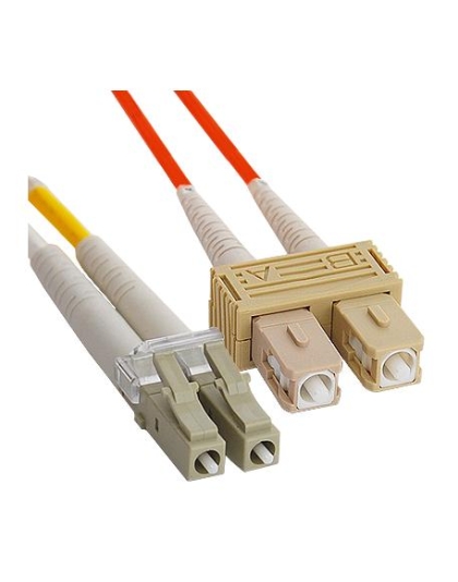 JUMPER, LC-SC, DUPLEX, MM,62.5/125