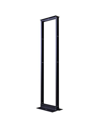 DISTRIBUTION RACK BLACK, 6FT 38 RMS