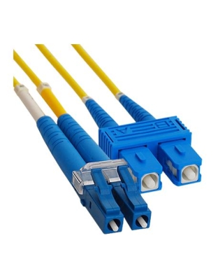 JUMPER, LC-SC, DUPLEX, SM, 5M
