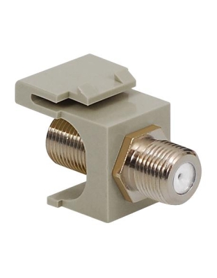 MODULE, F-TYPE, NICKEL PLATED, GRAY