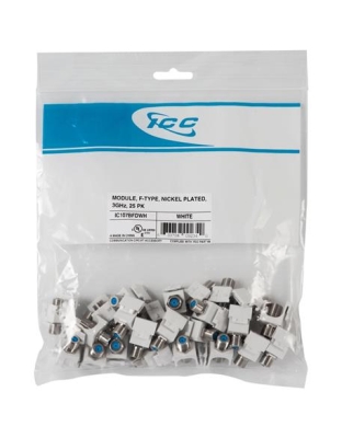 MODULE, F-TYPE NICKEL PLATED 3GHz, 25PK