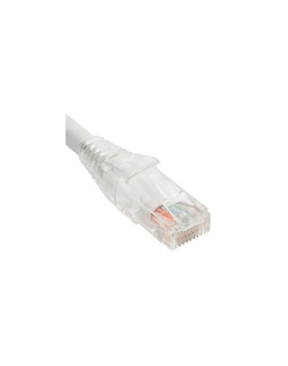 PATCH CORD CAT5e CLEAR BOOT 25' WHITE