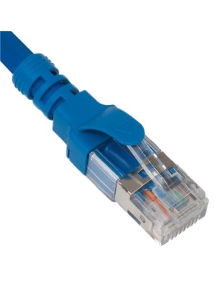 PATCH CORD, CAT6A, U/FTP, 5FT, 10PK BLUE