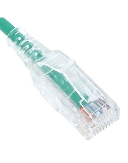 PATCH CORD, CAT 6 SLIM CLEAR SR 10PK 1FT