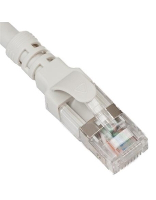 PATCH CORD, CAT6A, U/FTP, 10',10PK,WH
