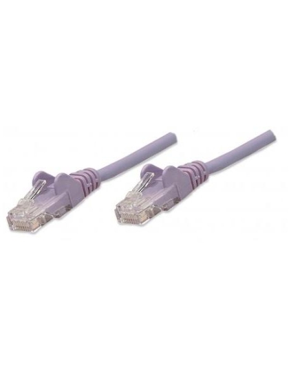 CAT5e BOOT PATCH CORD 10 FT PURPLE