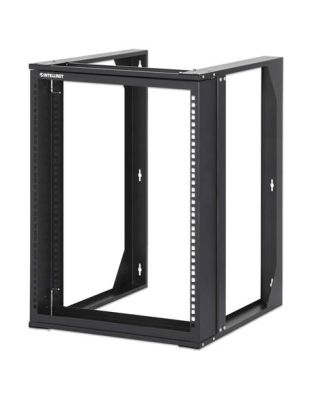 12U OPEN FRAME WALL RACK
