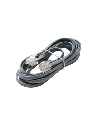25ft 4C Modular Flat Telephone Line Cord