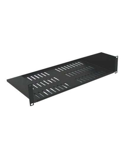 2U 10in VENTED SHELF 2 PACK