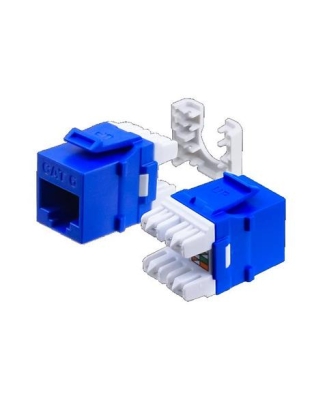 CAT6 HDJ SERIES JACK BLUE