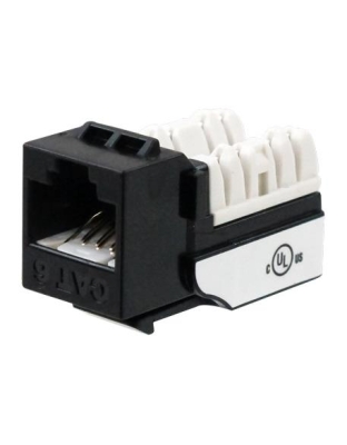 CAT6 JACK BLACK