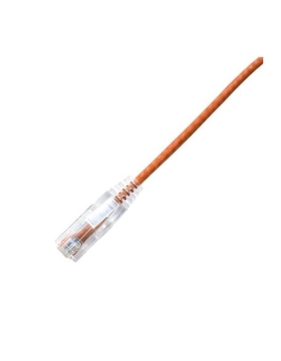 PATCH CORD CAT6 SLIM 1FT ORANGE
