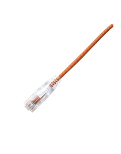 PATCH CORD CAT6 SLIM 3FT ORANGE