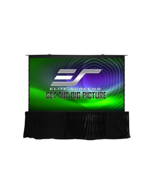 145-Inch QuickStand 5-Second Tension Series Portable 16:9 Front Projection Screen