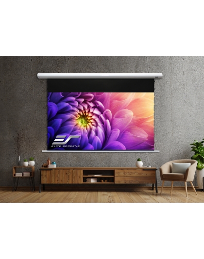 101-Inch Starling Tab-Tension CLR3 Series Electric Ceiling/Ambient Light Rejecting 16:9 Front Projection Screen