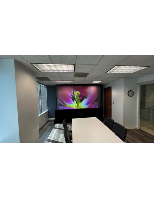 145-Inch QuickStand 5-Second Tension 5D Series Portable 16:9 Front Projection Screen