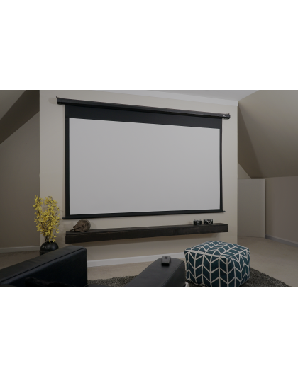 125-Inch Spectrum AcousticPro UHD Series Electric Acoustically Transparent 16:9 Front Projection Screen