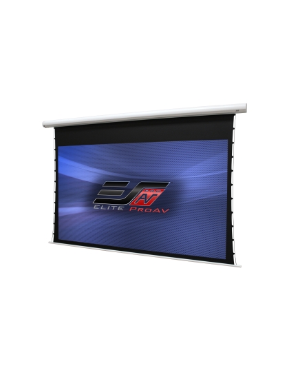 120-Inch Saker Tab-Tension CineGrey 5D Series Electric 16:9 Front Projection Screen