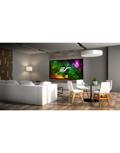 105-Inch Sable Frame B2 Series Fixed Frame 16:9 Front Projection Screen