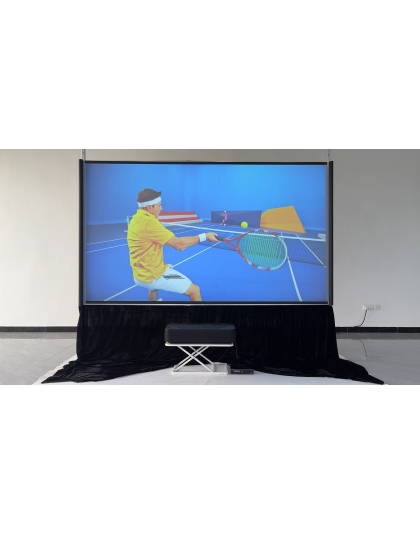 152-Inch Light-On CLR 5 Series Portable 16:9 Front Projection Screen