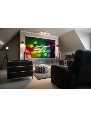 125-Inch Manual B Series Manual 1:1 Front Projection Screen
