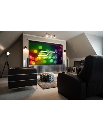 125-Inch Manual B Series Manual 1:1 Front Projection Screen