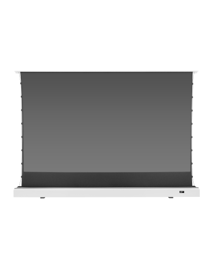 101-Inch Kestrel Tab-Tension 2 CLR Series Electric Floor-Rising 16:9 Front Projection Screen