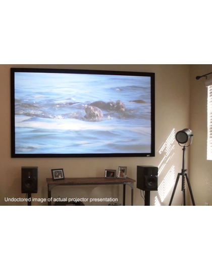 120-Inch Sable Frame CineGrey 3D Series Fixed Frame Ceiling/Ambient Light Rejecting 16:9 Front Projection Screen