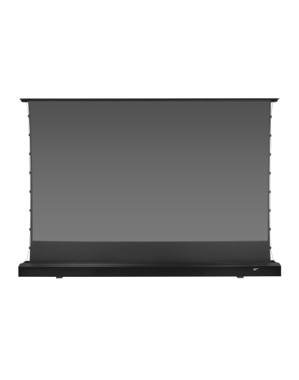 121-Inch Kestrel Tab-Tension 2 CLR Series Electric Floor-Rising 16:9 Front Projection Screen