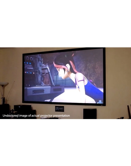 120-Inch Sable Frame CineGrey 3D Series Fixed Frame Ceiling/Ambient Light Rejecting 16:9 Front Projection Screen