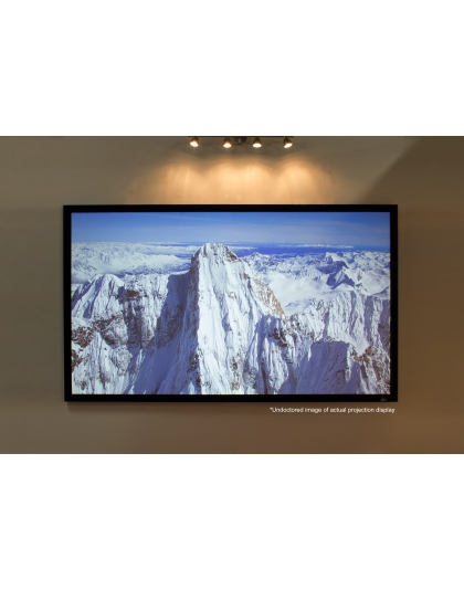 120-Inch Sable Frame CineGrey 3D Series Fixed Frame Ceiling/Ambient Light Rejecting 16:9 Front Projection Screen