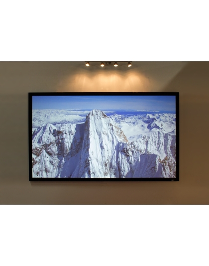 120-Inch Sable Frame CineGrey 3D Series Fixed Frame Ceiling/Ambient Light Rejecting 16:9 Front Projection Screen